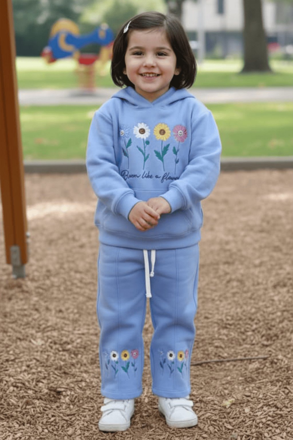 Bloom Blue Hoodie & Trouser