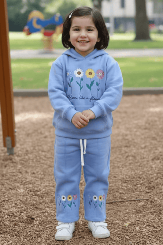 Bloom Blue Hoodie & Trouser