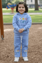 Bloom Blue Hoodie & Trouser