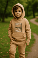 Beige Hoodie & Trouser