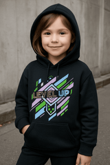 Level Up Black Hoodie & Trouser