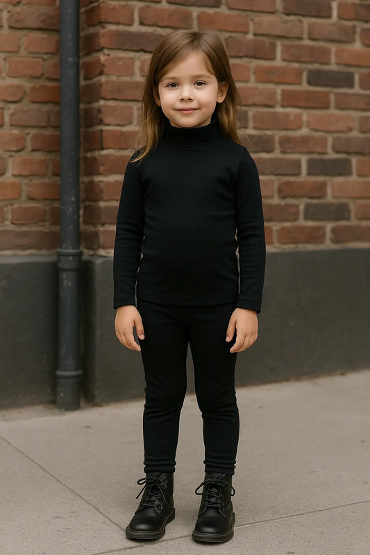 High Neck & Leggings – Soft, Stretchy & Everyday Essential