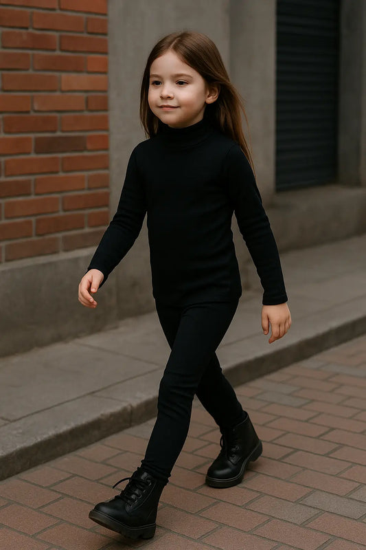 High Neck & Leggings – Soft, Stretchy & Everyday Essential