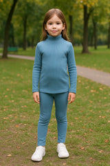 High Neck & Leggings – Soft, Stretchy & Everyday Essential