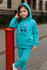 Blue Hoodie & Trouser Set
