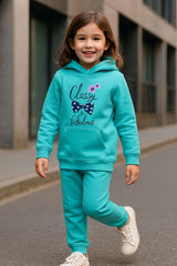 Blue Hoodie & Trouser Set